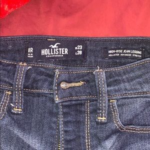 Blue jeggings , high rise!